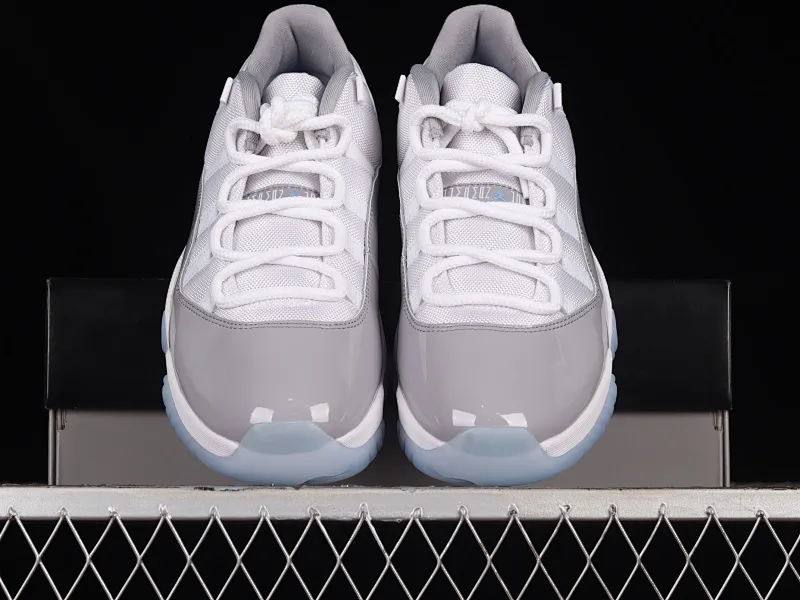 All categories Air Jordan Jordan series basketball shoes Air Jordan 11 LJR version Air Jordan 11 Low "Cement Grey" AJ11 Joe 11 cool gray low-top basketball shoes AV2187-140